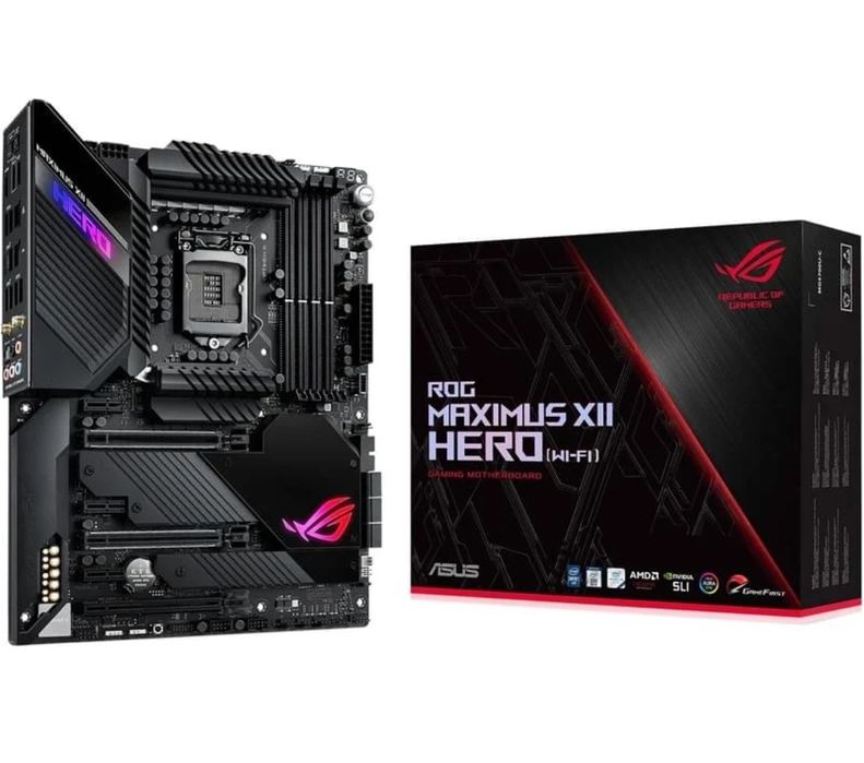 Мать + проц + озу ROG MAXIMUS XII HERO + 11600K + 32гб hyperx fury RGB