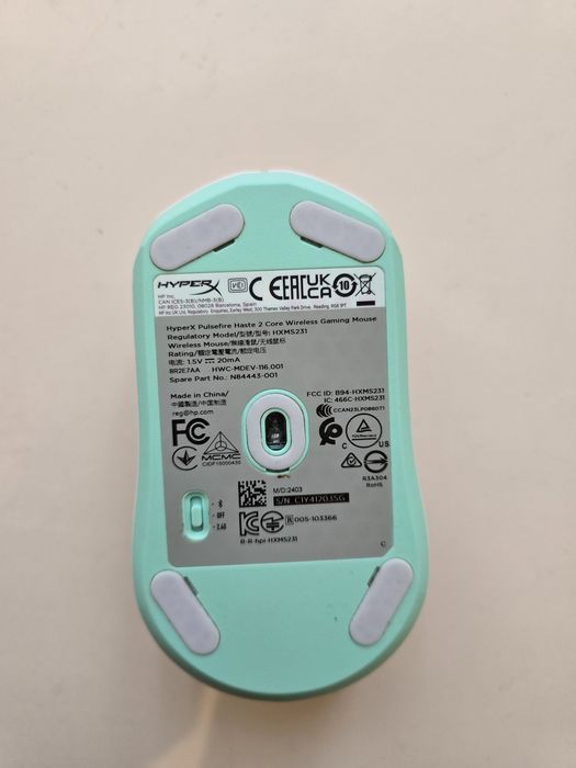 Hyperx Pulsefire Haste 2 Core Wireless Gaming Mouse.