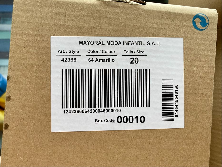 Гумени ботуши Mayoral размер 19/20