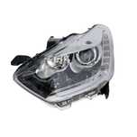 Far Citroen DS5, 09.2011-, stanga/dreapta, electric, cu lumini de zi pe LED, silver, tip bec H1+H7+LED, cu becuri, Varroc