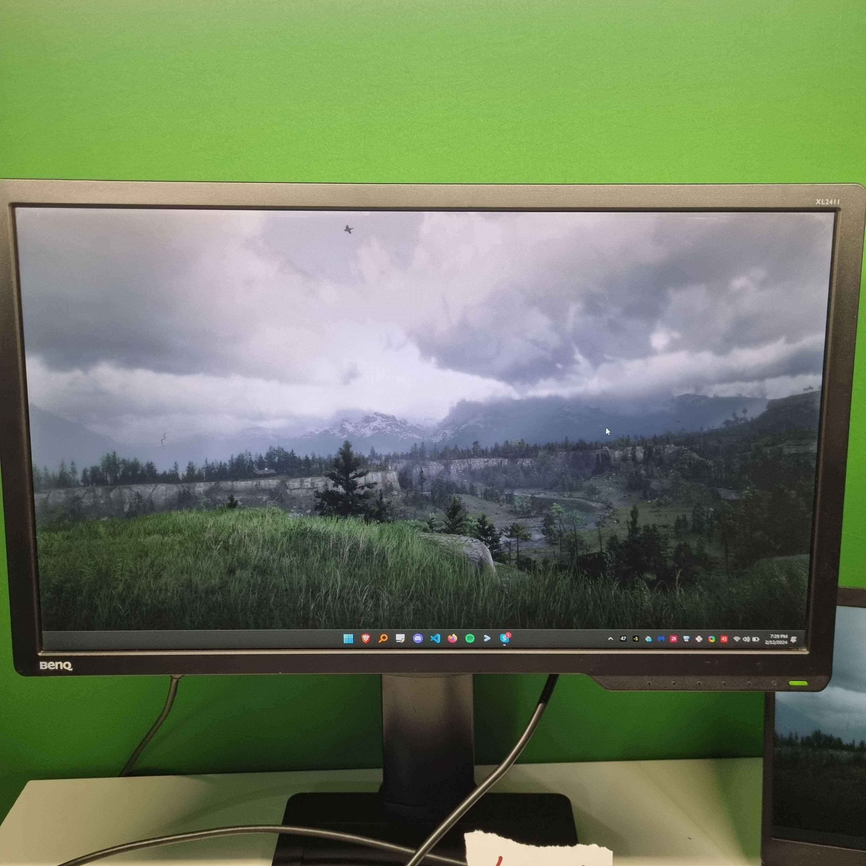 Monitor Gaming Benq XL2411 144hz TN HDMI DVI-D VGA