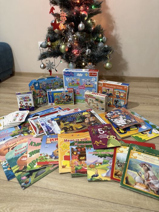 Книжки, пъзели, домино 2-6 г.