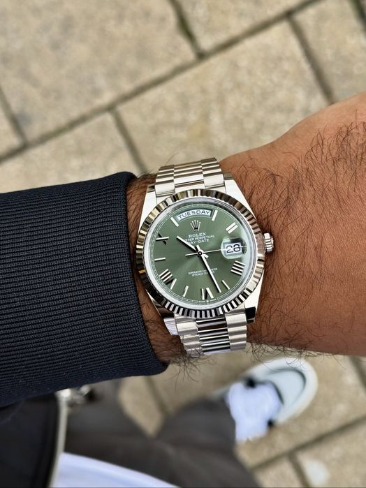 Rolex Daydate Olive Dial 40,mm