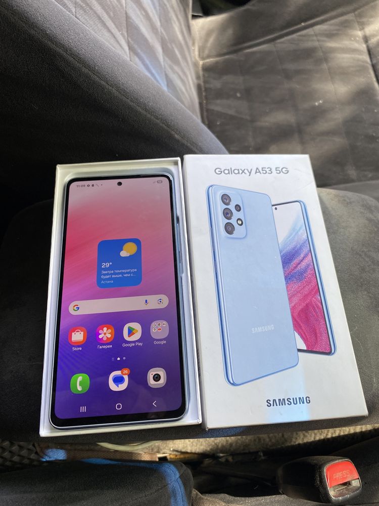 A53.  5G.  Samsung