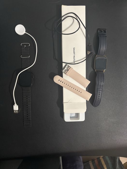 Обменяю свои 2 пары смарт часов