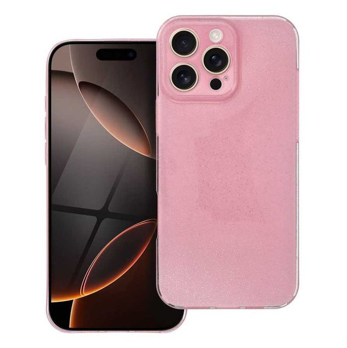 Husa iPhone 16 Pro Max cu Protectie Camera - Pink