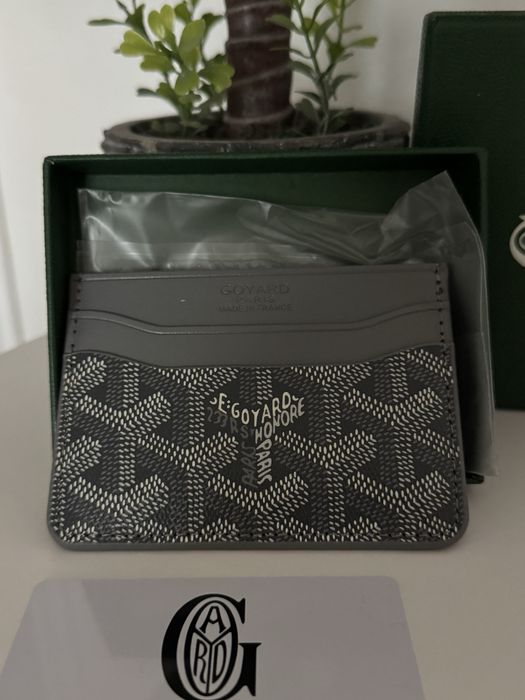 Cardholder Goyard gri
