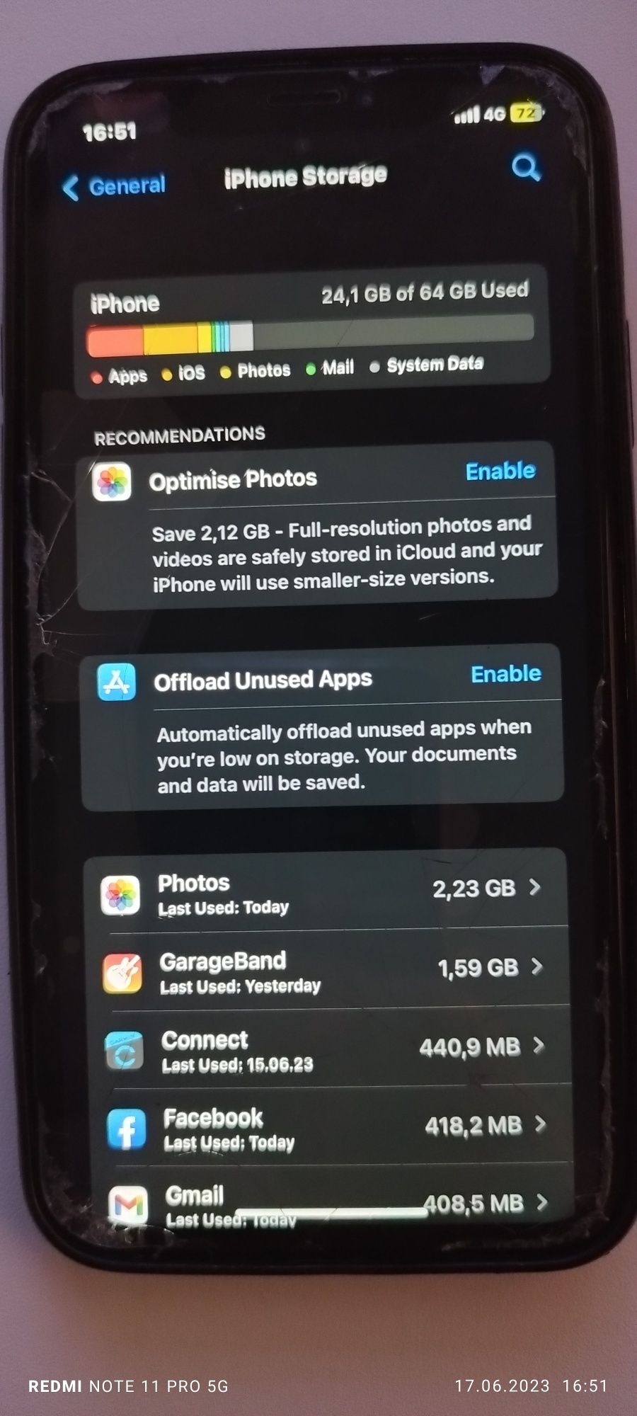 Iphone XR 64 black