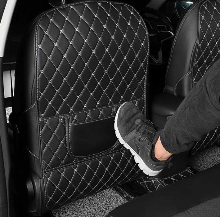 Kожен протектор/органайзер за седалка