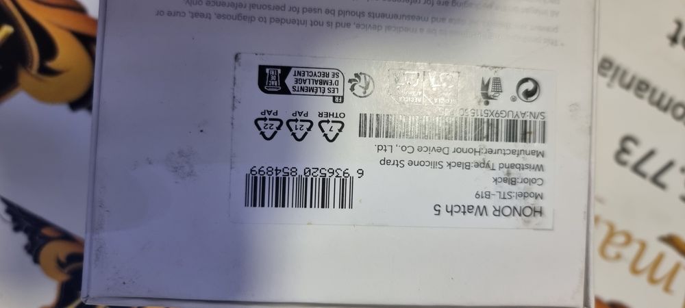Hope Amanet P6 Honor Watch 5