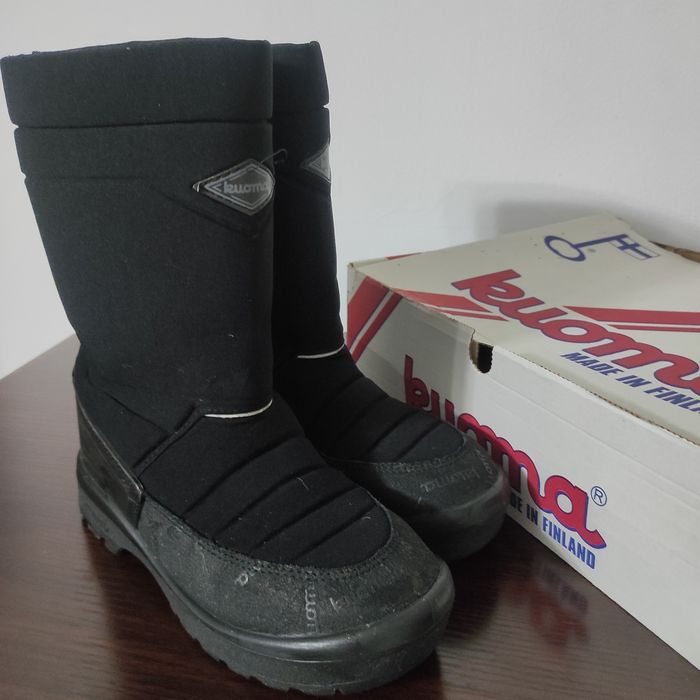 Куома, Канада, сапоги