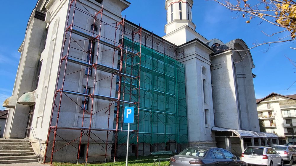 Schela metalica noua pt fatada, vanzare de pe stoc