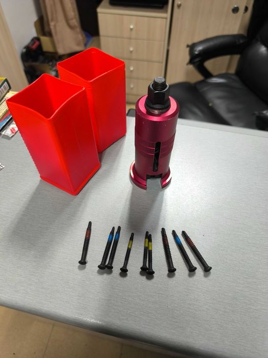 ключарски инструмент ТИРБУШОН за издърпване на патронници