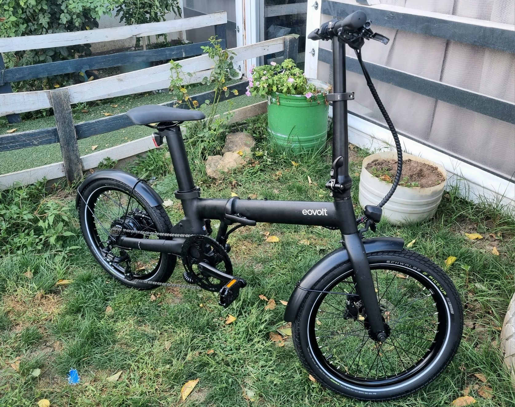 Bicicleta pliabila electrica Eovolt 20 inch