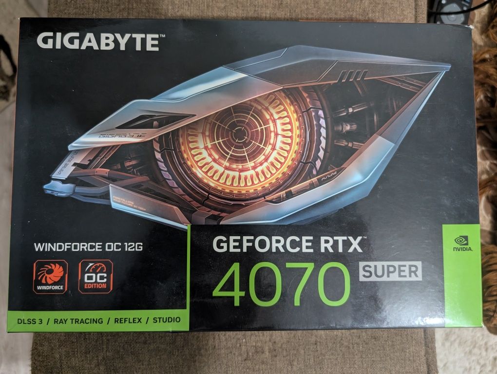 Placa video Gigabyte RTX 4070 super Windforce 3x OC in garantie