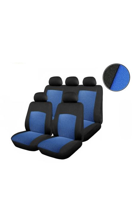 Тапицерия за кола, Универсална, 4 цвята с цяа задна част
