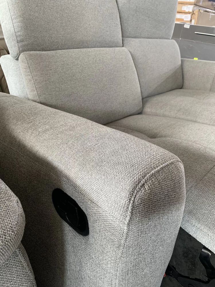 2-местен механичен релакс диван, внос Германия