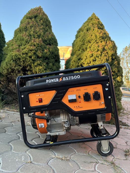 Generator de curent pe benzina Power BS7500W 16 cai 420 cc 4 timpi