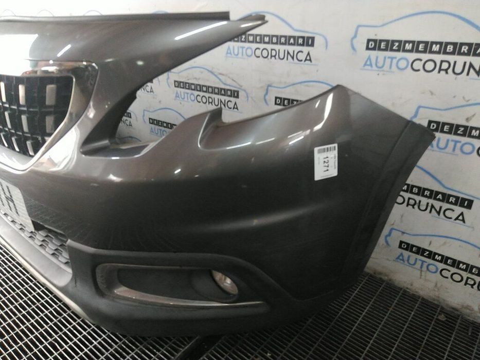 Bara fata Peugeot 2008 Facelift 2016 - 2019 Gri (1271) model fara spalatoare far