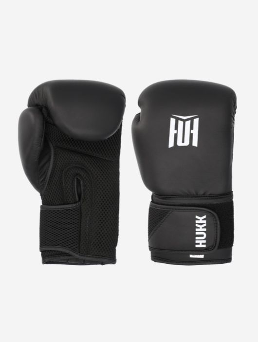Боксерские перчатки Hukk чёрные