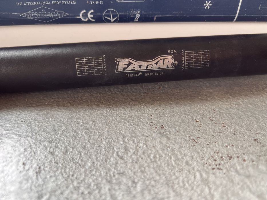 Кормило рентхал,renthal 604 fatbar