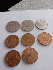 Монети Франция 8 броя