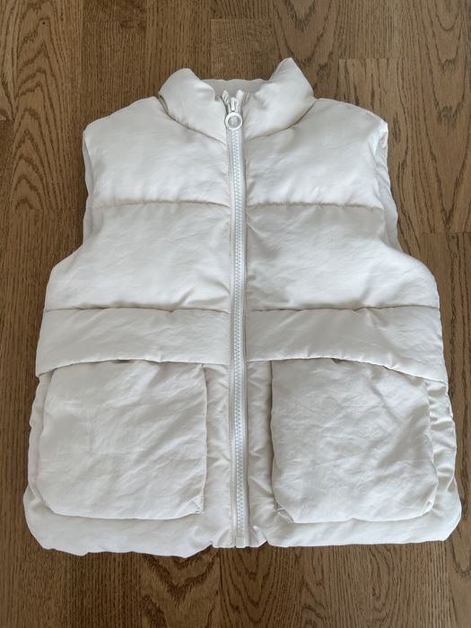 Детско кожено яке HM 116, Грейка Zara 104/110