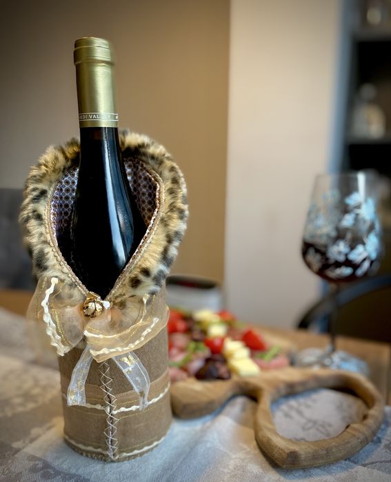 Нестандартни опаковки за бутилки, ръчна изработка