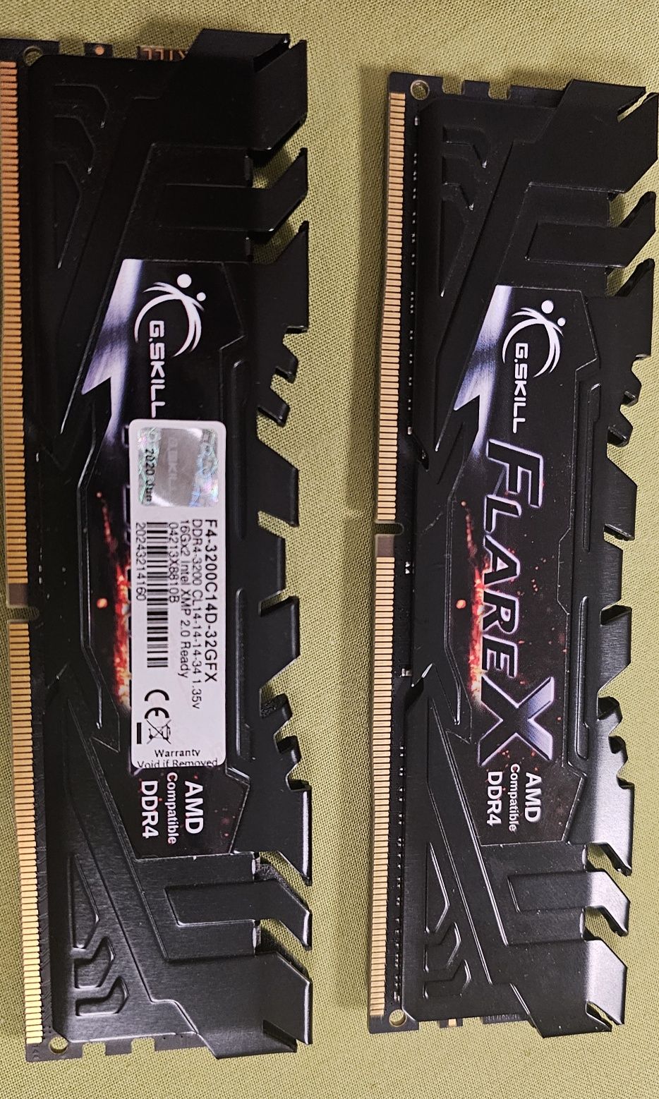 32GB DDR4 3200Мhz CL14 G.Skill Samsung b-Die