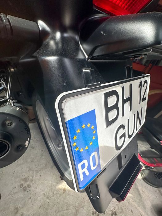 Suport numar inmatriculare motocicleta moto Honda Yamaha Bmw Suzuki