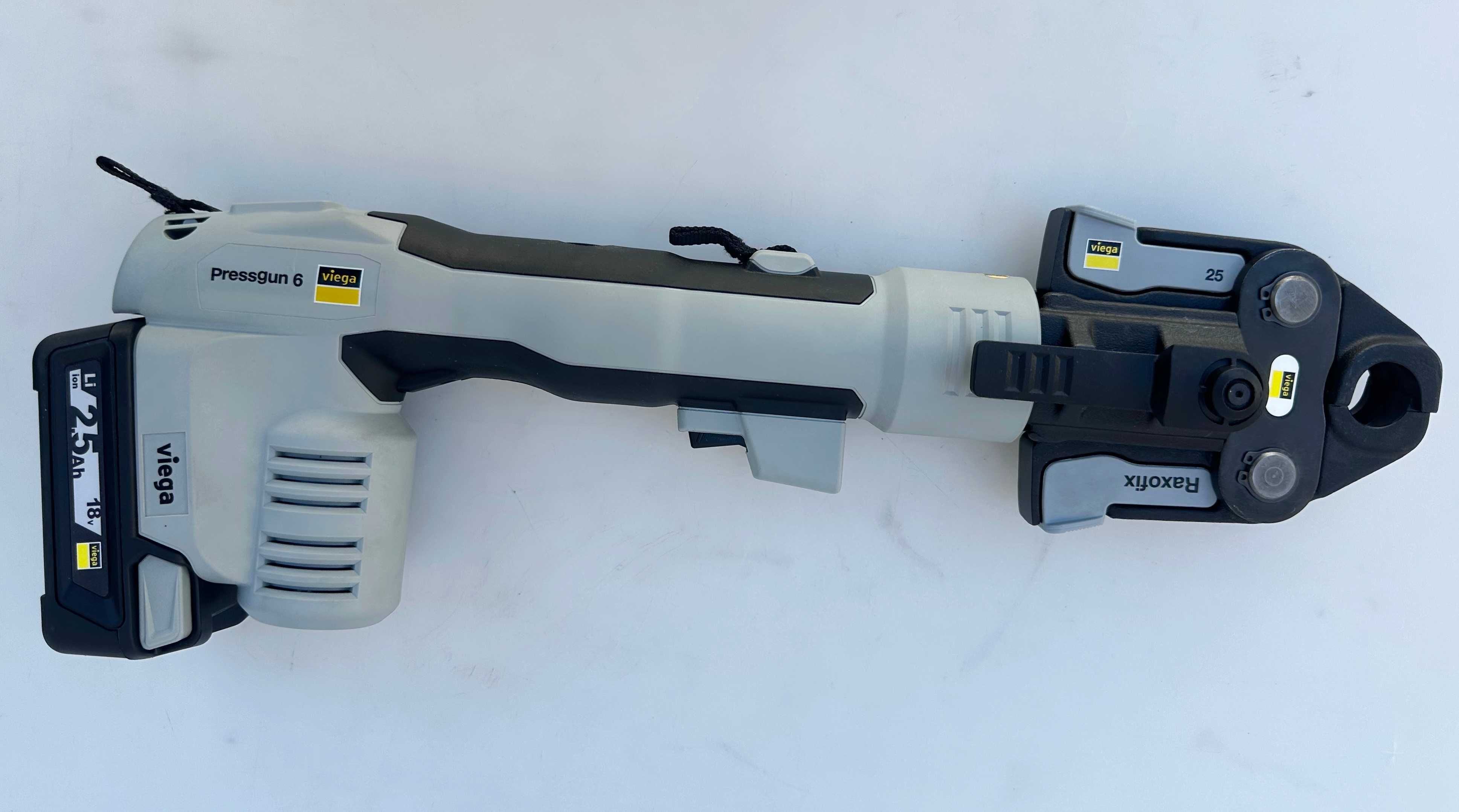 Viega Pressgun 6 - Нова акумулаторна преса за тръби