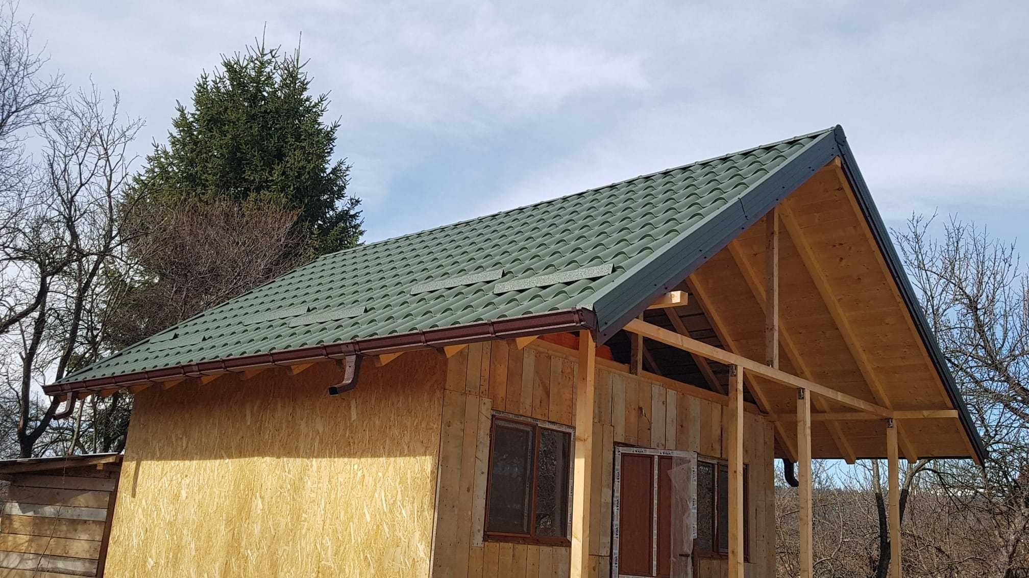 Tigla metalica Bilka pentru acoperis in Rate – montaj tabla acoperis