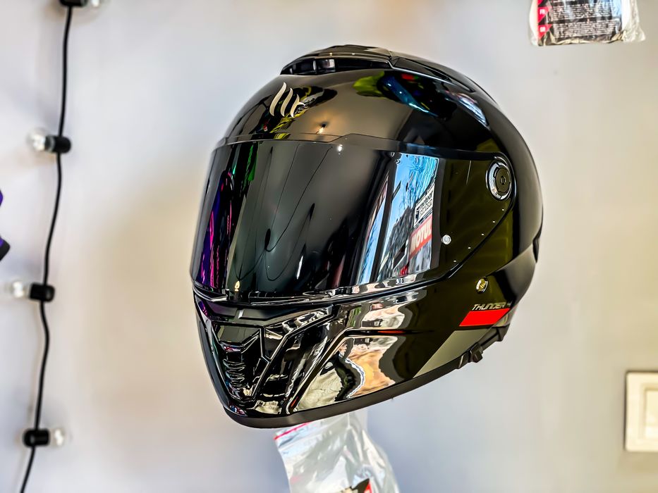 Casca Moto MT Thunder 4 Negru Lucios