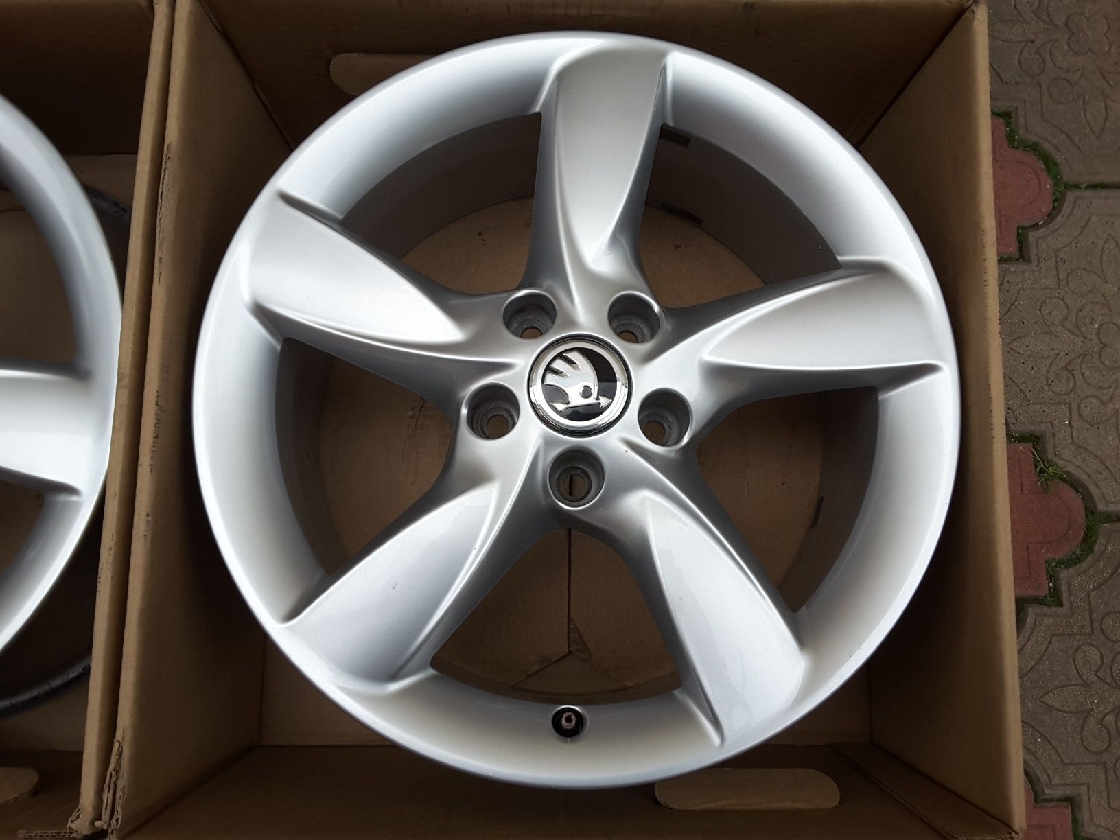 jante aliaj 17; 5x112; Skoda Kodiaq, Karoq, Superb, Octavia Scout