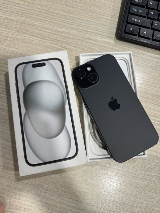 iPhone 15, 128GB, 5G, Black, Impecabil!!!