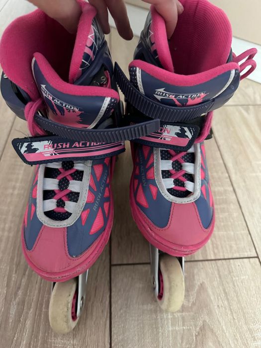 Ролики и защита для девочки