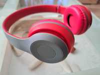 Страхотни Bluetooth  безжични слушалки в червен цвят