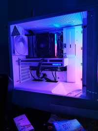 Sistem Pc ( Gaming ) NZXT H5 Flow RGB, Alb