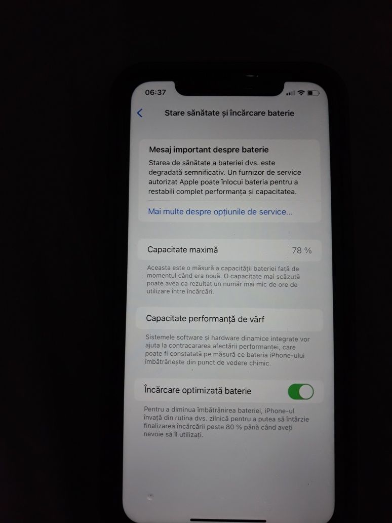 Iphone 11 red 256 GB memorie interna,78 %sănătate baterie,în stare bun