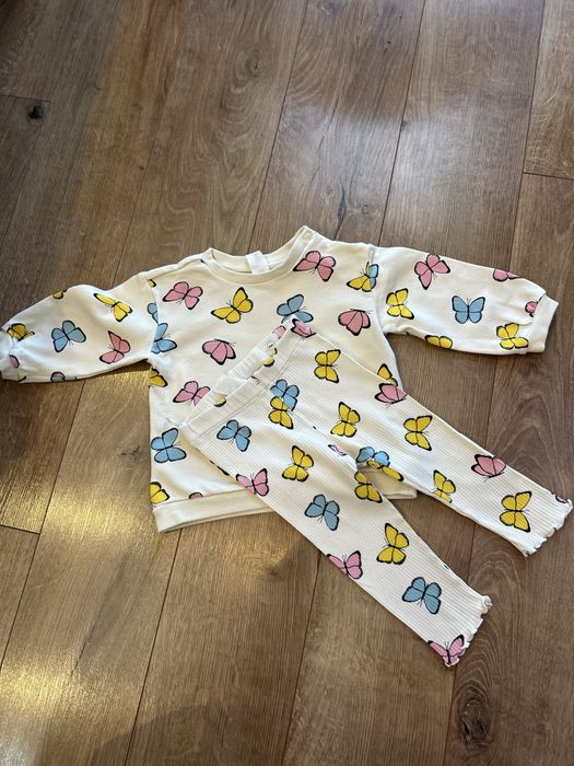 Set super fluturasi h&m 80 cm 9-12 luni