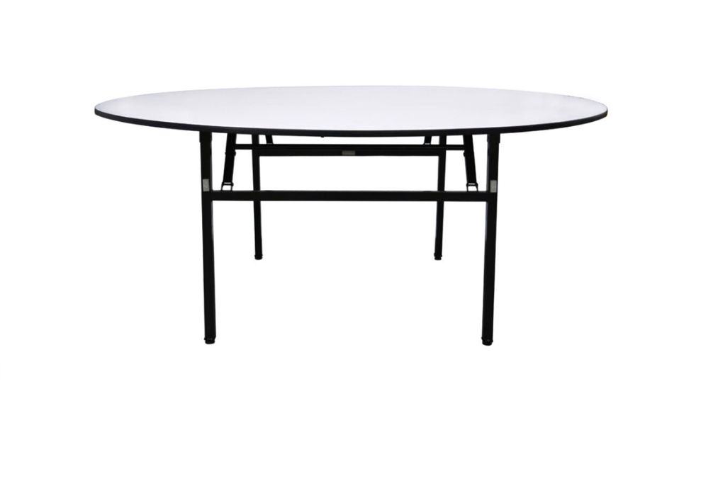 Masă rotundă pliabilă pentru evenimente, diametru 150 cm