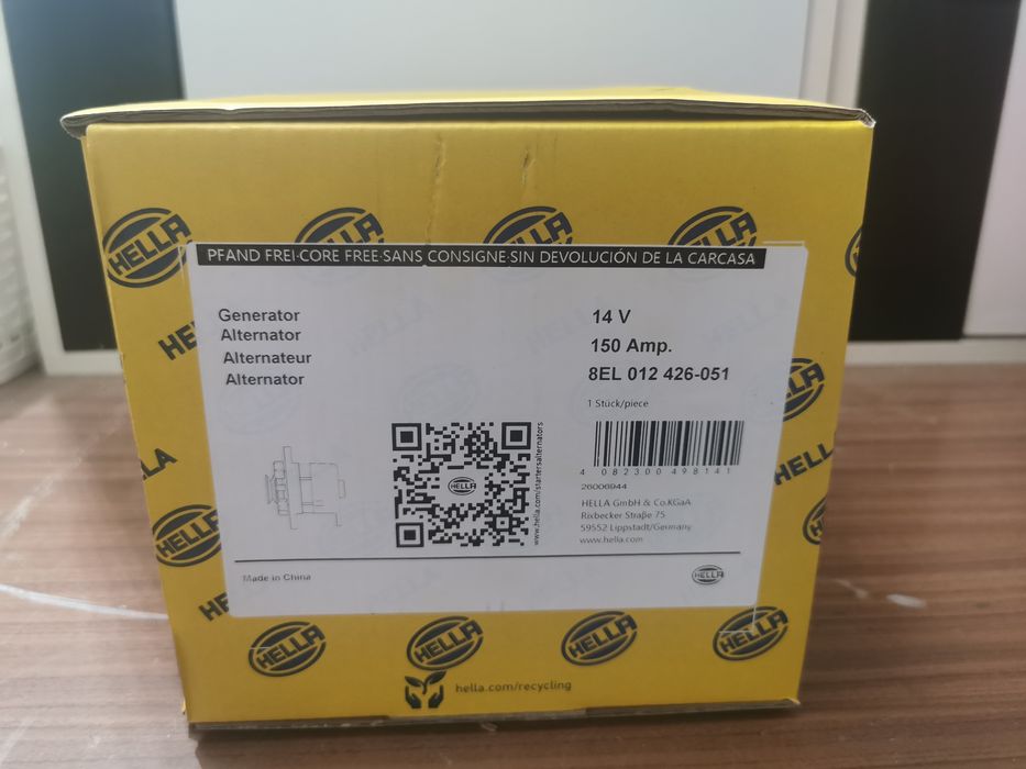 alternator orignall HELLA