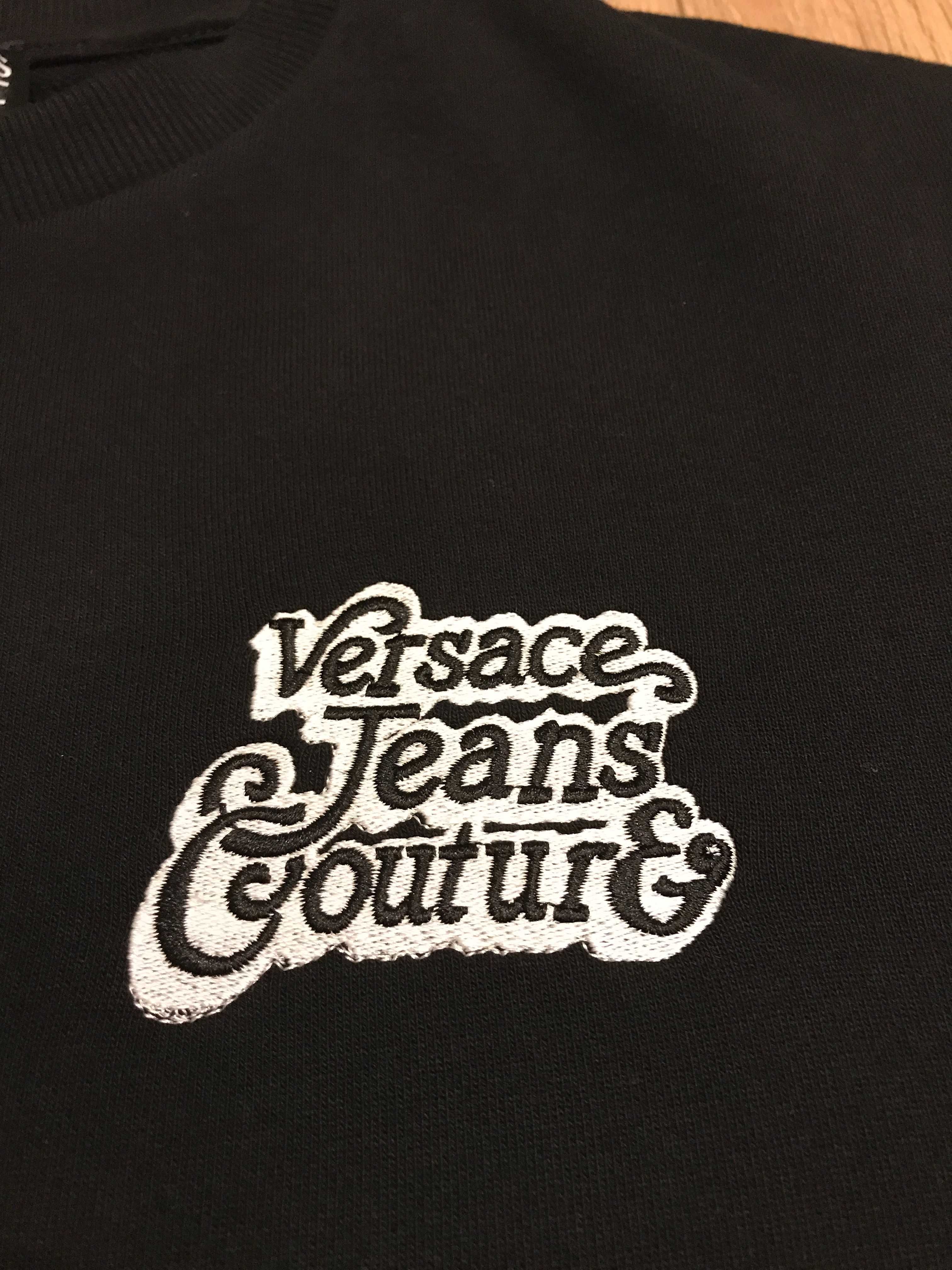 VERSACE JEANS COUTURE, оригинална блуза, черна, Размер: XL