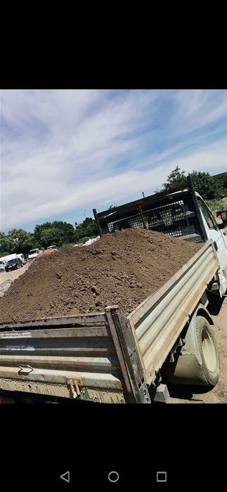 Pamant galben nisipos pamant negru