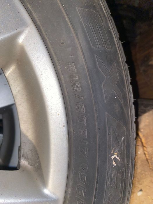 Roți Nissan X Trail pe 17 inch