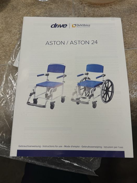 Инвалидна количка 3в1 Drive Aston XL