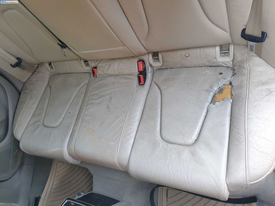 Interior Piele Crem cu Incalzire Scaune Fata Stanga Dreapta si Bancheta Spate Sezut Rupt cu Spatar Audi A4 B8 Berlina Sedan 2008 - 2015 [K4649] [K4650] [K4651]