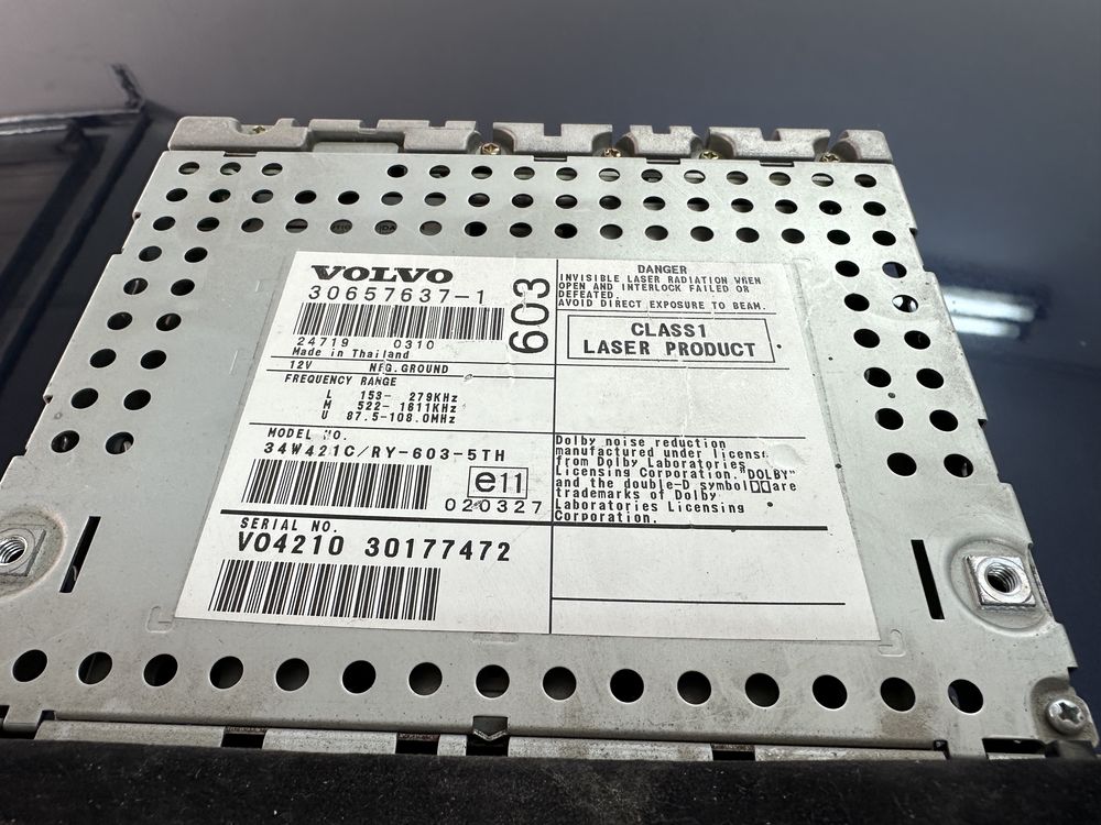Радио за Volvo S60 2004 модел HU-603