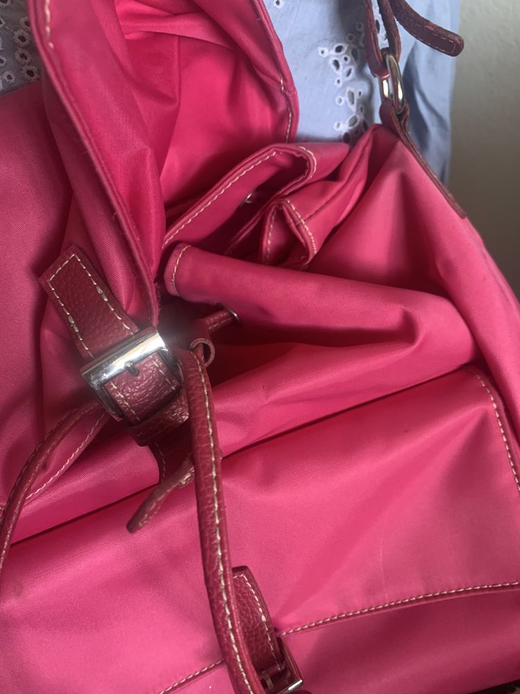 Спортно-елегантна чанта тип Раница с дружка за рамо