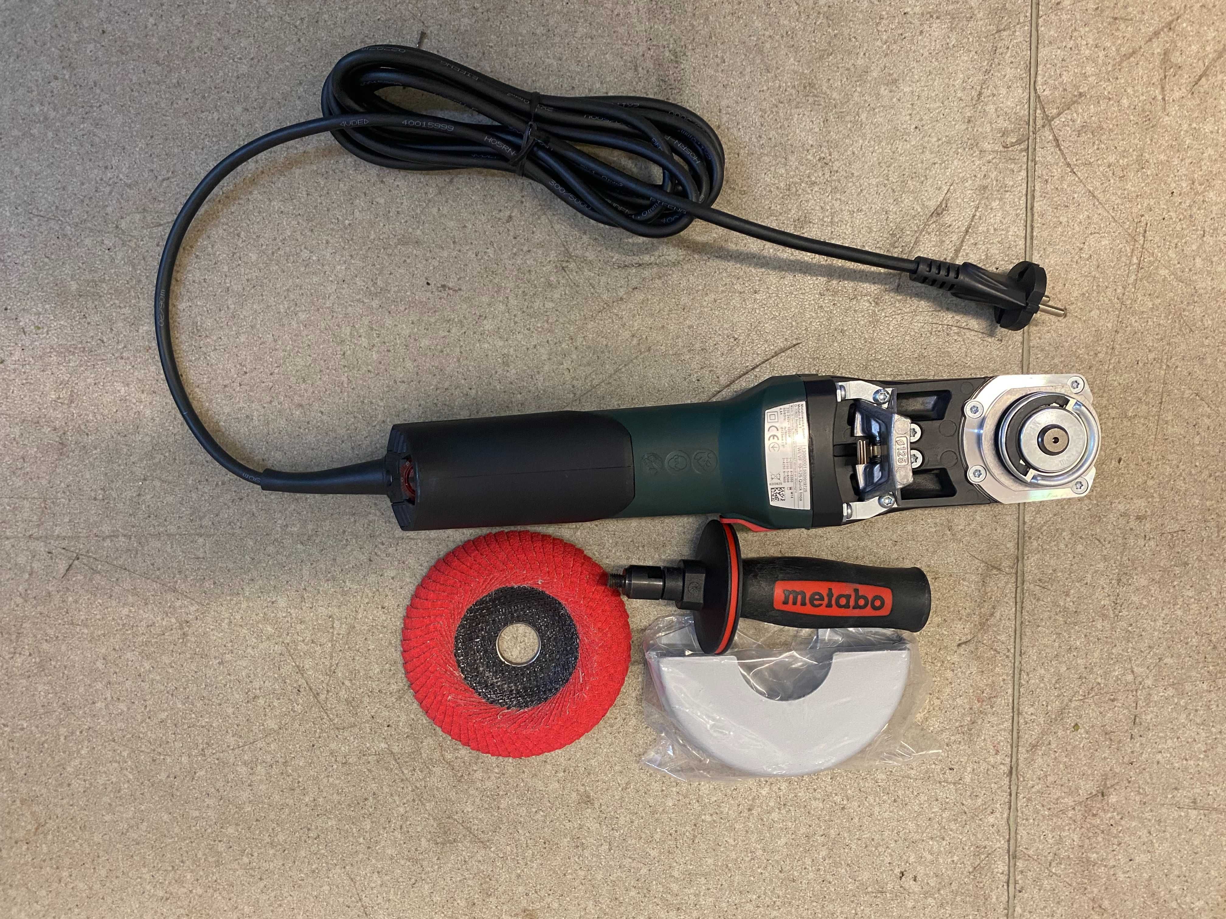 61308	Ъглошлайф 125mm 1000W METABO WEVF 10-125 QUICK INOX